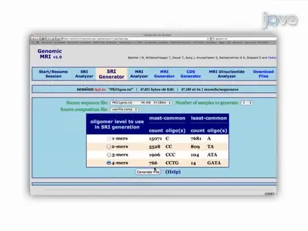 Genomic MRI - a Public Resource for Studying Sequence Patterns within Genomic DNA