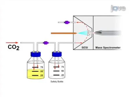 Characterizing Bacterial Volatiles using Secondary Electrospray Ionization Mass Spectrometry (SESI-MS)