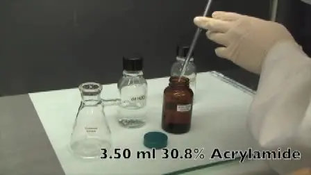 Pouring and Running a Protein Gel by reusing Commercial Cassettes