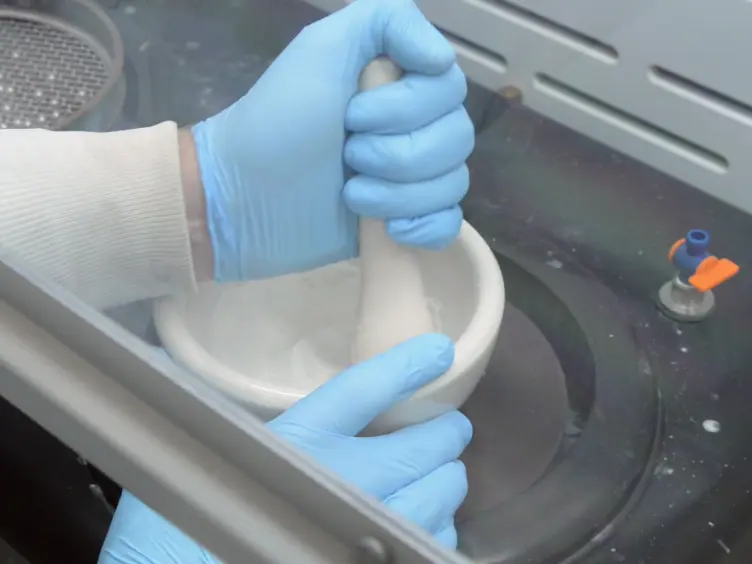 Production of Synthetic Nuclear Melt Glass