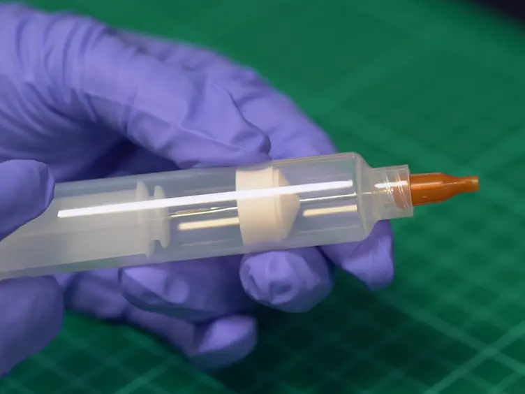 Automated Robotic Dispensing Technique for Surface Guidance and Bioprinting of Cells
