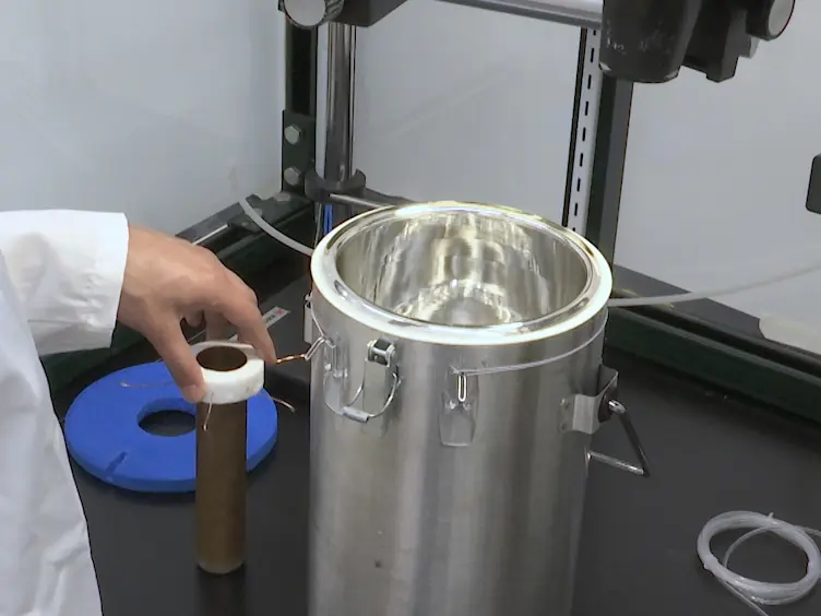 Measuring the Densities of Aqueous Glasses at Cryogenic Temperatures