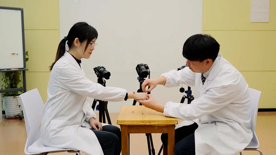 Three-Dimensional Finger Motion Tracking during Needling: A Solution for the Kinematic Analysis of Acupuncture Manipulation