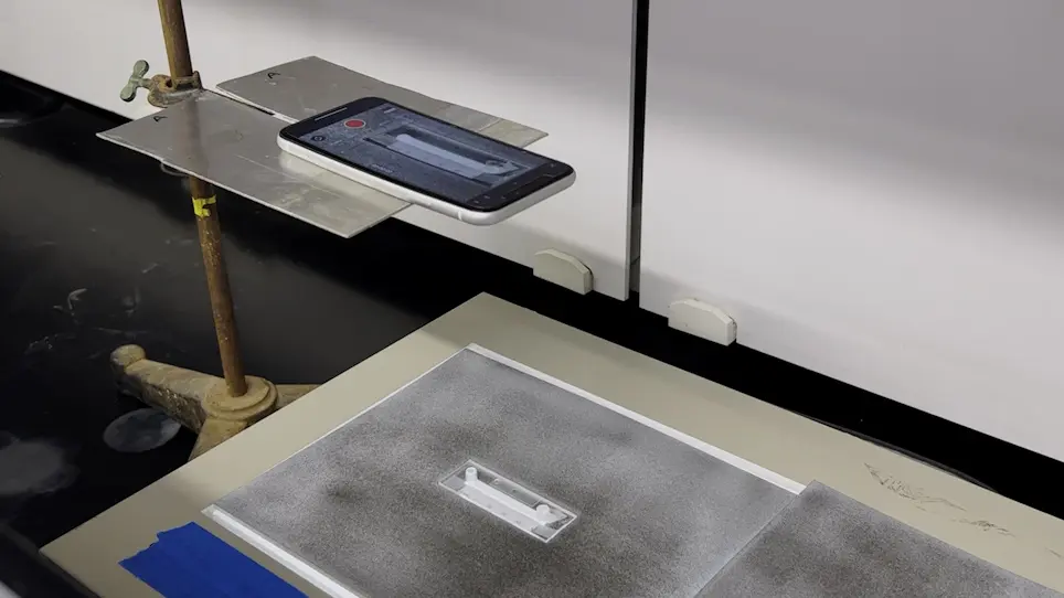 Frugal Imaging Technique of Capillary Flow Through Three-Dimensional Polymeric Printing Powders